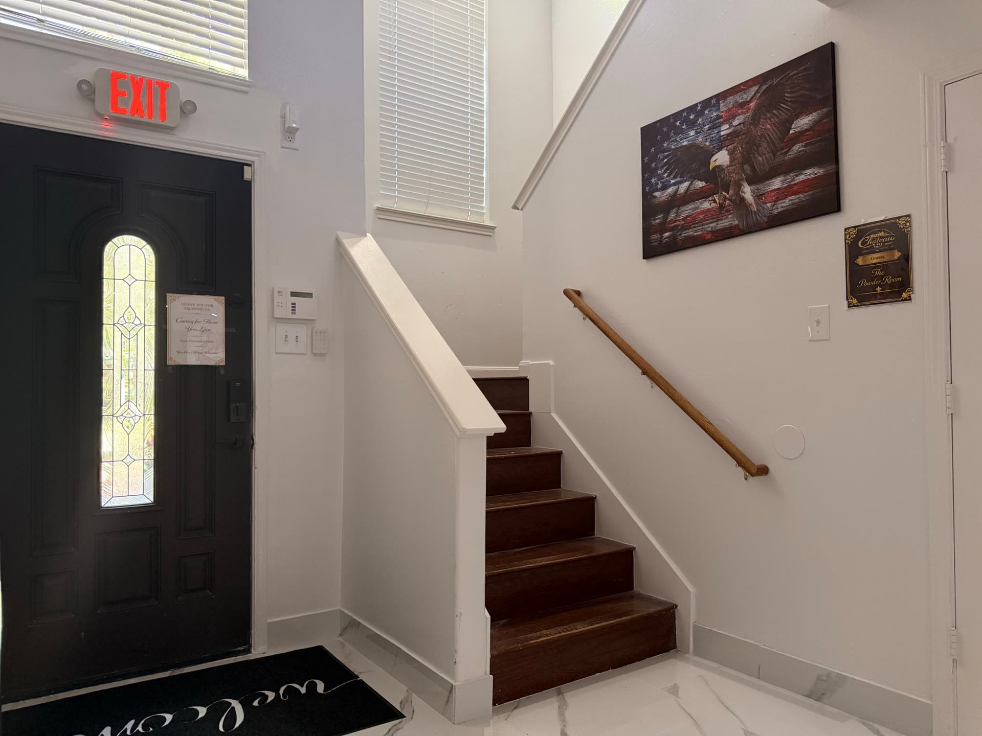 Elegant interior of Chateau 529 with warm lighting